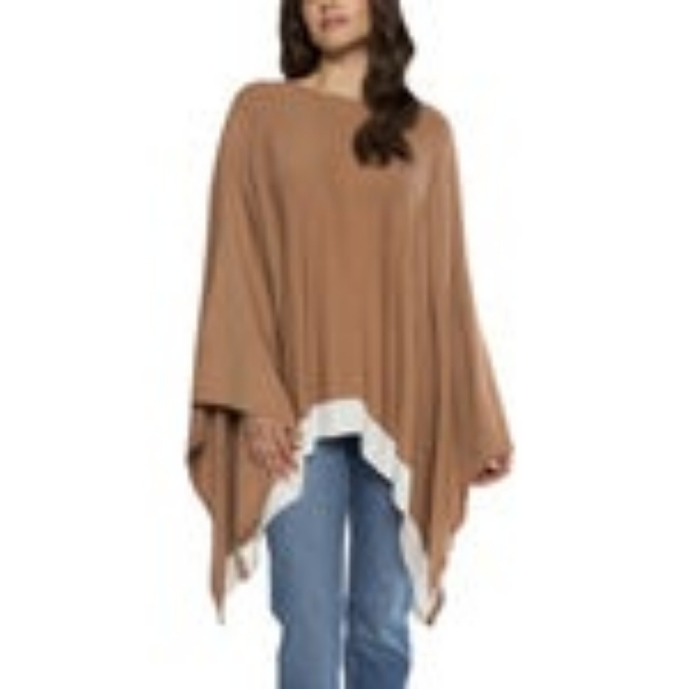 Matty M Ladies' Sweater Poncho